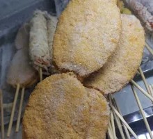 Fried Chicken Skewers