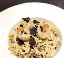 Black Truffle Seafood Fettuccine
