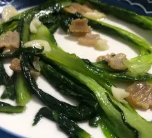 Stir-fried Oil-mustard Greens