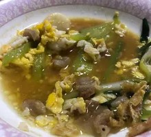 Cucumber and Egg Stir-fry
