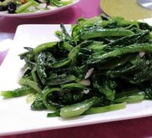 Garlic Stir-fried Rapeseed