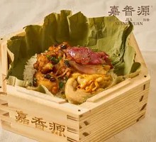 Tangerine Peel Spare Ribs + Mushroom Chicken + Preserved Meat Lotus Rice