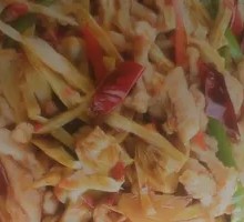 Bamboo Shoots Stir-Fried with Pork