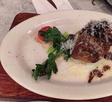 Snow Mountain Cheese Filet Mignon with Chanterelle Mushrooms