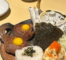 Beef Burger Steak Rice Bowl