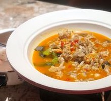 Sour Soup Frog Legs in Clay Pot