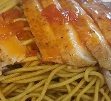 Tomato Sauce Pork Cutlet Baked Pasta