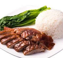 Plum-Flavored Roast Goose Rice