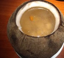 Whole Coconut Stewed Chicken