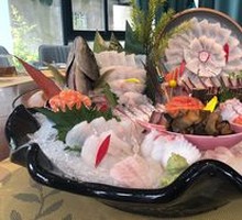Fresh Abalone and Live Fish Platter