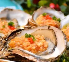 Garlic Roasted Oysters