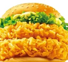 Double Spicy Chicken Burger