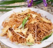 Egg and Pork Fried Noodles