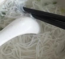 Lean Pork Rice Noodle Soup