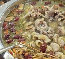 Five-fingered Peach and Fig Soup