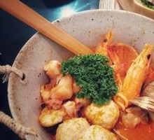 Tom Yum Seafood Pasta