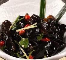 Cold-mixed black fungus