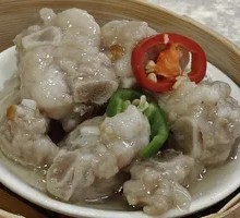 Golden Garlic Sauce Steamed Pork Ribs