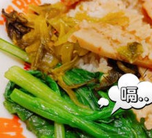 Home-style Meat Roll Rice