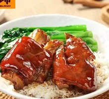 Premium Pork Trotter Rice with Four Dishes