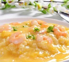 Shrimp and Egg Custard