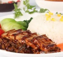 Preserved Vegetable Braised Pork Rice