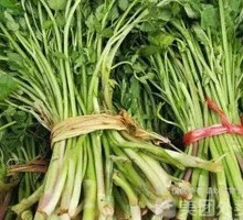 Wild Celery Stir-fried with Preserved Pork