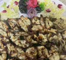 Dry-Fried Double Eel