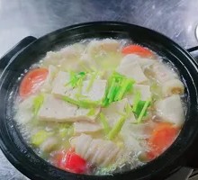 Fish Dumpling and Chinese Cabbage Stew
