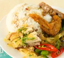 Pork Rib and Duck Leg Rice