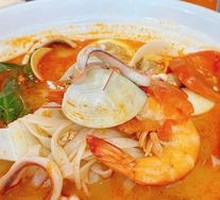 Tom Yum Seafood Noodles