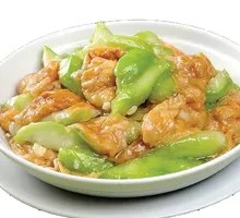 Loofah with Pork Stir-Fry