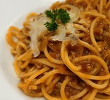 Meat Sauce Baked Pasta