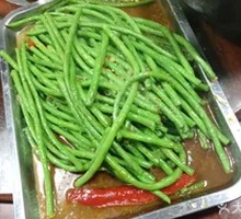 Stir-Fried Green Pepper and String Beans