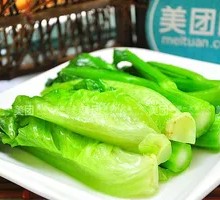 白灼鸳鸯菜