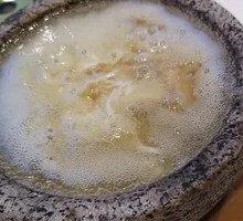 Golden Soup with Shark's Fin