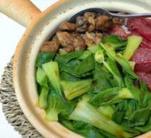 Braised Pork Ribs and Chinese Sausage Steamed Rice