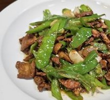 Green Pepper Stir-fried Duck