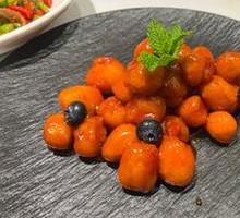 Blueberry Sweet and Sour Pork