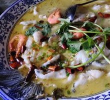 Fresh Shrimp Sour Cabbage Fish