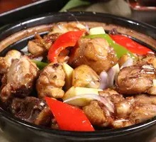 Stir-fried Local Chicken with Clay Pot