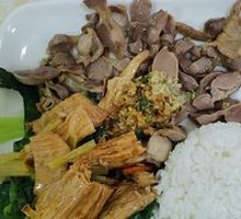 Braised Chicken Kidney Rice