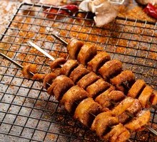 Grilled Wheat Gluten Skewers