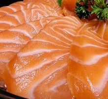 Thick-cut Salmon Sashimi