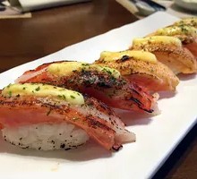 Grilled Cheese Salmon Sushi
