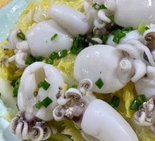 Steamed Squid Rings