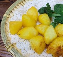 Yunnan Potatoes with Crispy Rice Cake