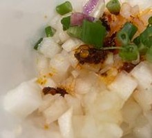 Pickled Radish Cubes