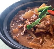 Braised Lamb Shank with Tofu Skin