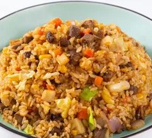 Fresh Sirloin Beef Fried Rice